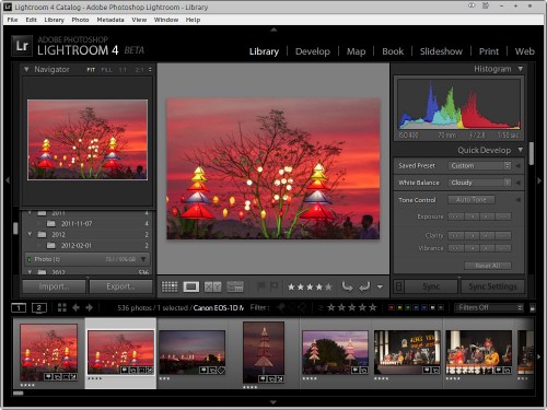 Lightroom 4 Beta