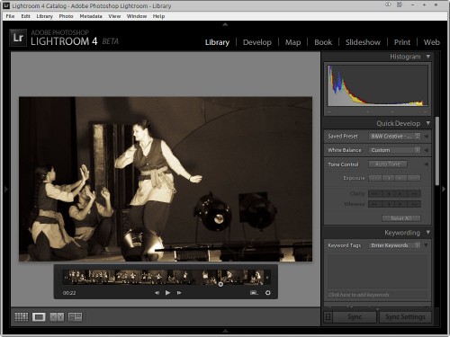 Video Editing in Lightroom 4 Beta