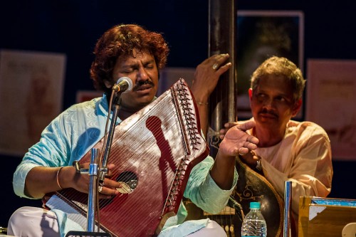 Ustad Fayaz Kahan in Mandra Sangeetha