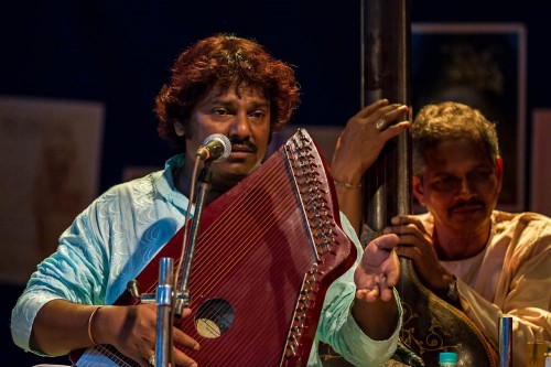 Ustad Fayaz Kahan in Mandra Sangeetha