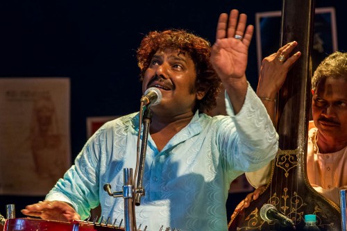 Ustad Fayaz Kahan in Mandra Sangeetha