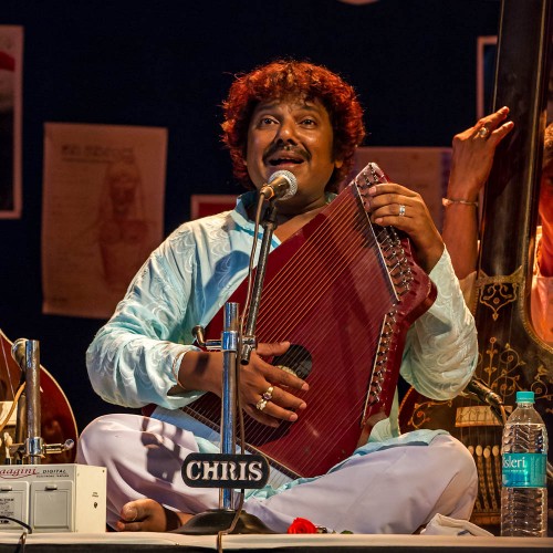 Ustad Fayaz Kahan in Mandra Sangeetha