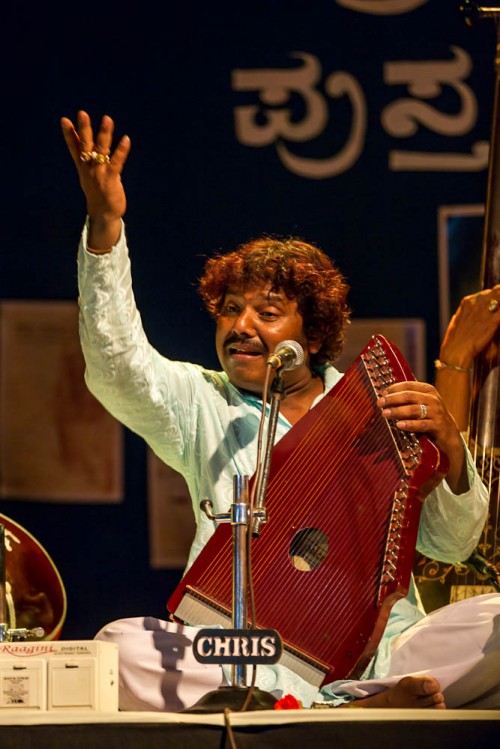 Ustad Fayaz Kahan in Mandra Sangeetha