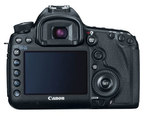 Canon EOS 5D Mark III Rear View