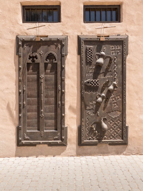 Examples of doors in Classical Architecture Museum