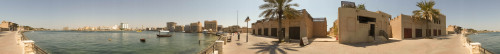 Panorama in front of Sheikh Saeed Al Maktoum's House