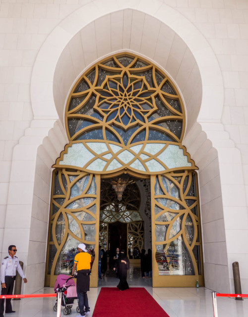 Interior of Sheikh Zayed Grand Mosque