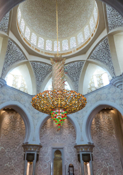 Interior of Sheikh Zayed Grand Mosque