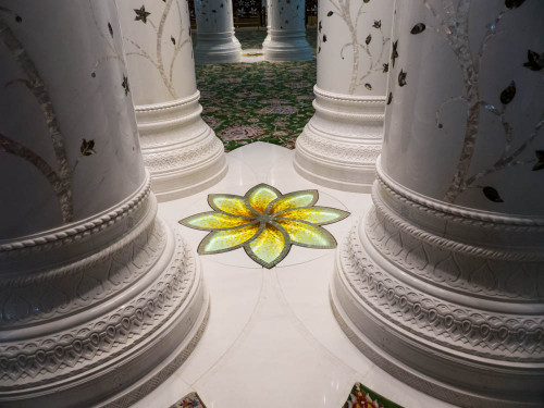 Interior of Sheikh Zayed Grand Mosque