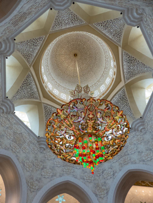 Interior of Sheikh Zayed Grand Mosque