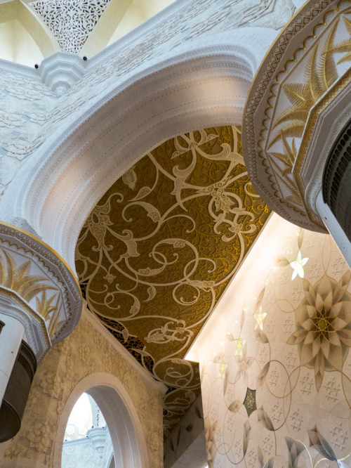 Interior of Sheikh Zayed Grand Mosque