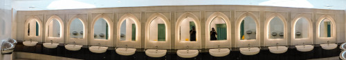 Panorama of Rest Room of Sheikh Zayed Grand Mosque