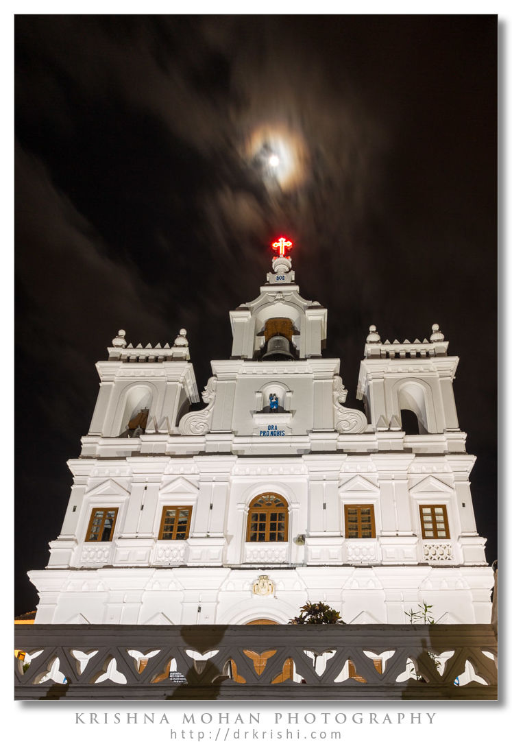 Moon Over Panjim Church