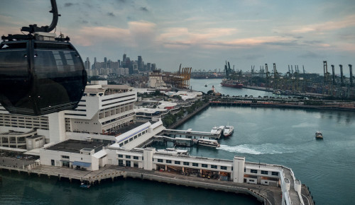 From Cable car - HarbourFront