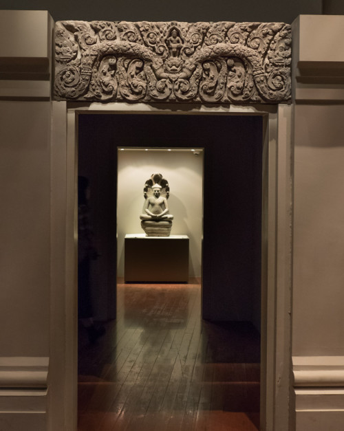 Buddha protected by Naga 11th-12th centuries, Cambodia