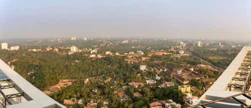 Panorama on Top of SKS Building with Zeiss Batis 25mm f/2