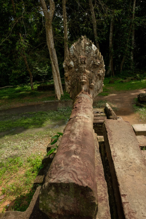 Garuda on Naga Backside Motif