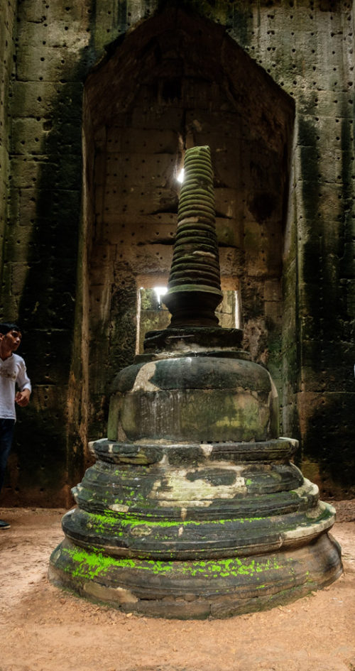 Stupa Inside main temple