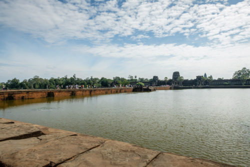 Moat around Angkor Wat