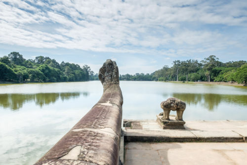 Moat around Angkor Wat