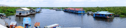 Panorama view of Chong Khneas