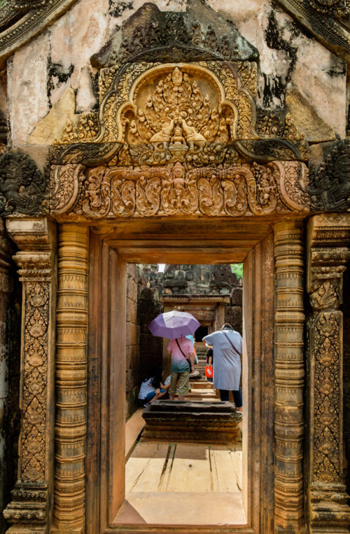 First level sanctuary Showing Linga Pita