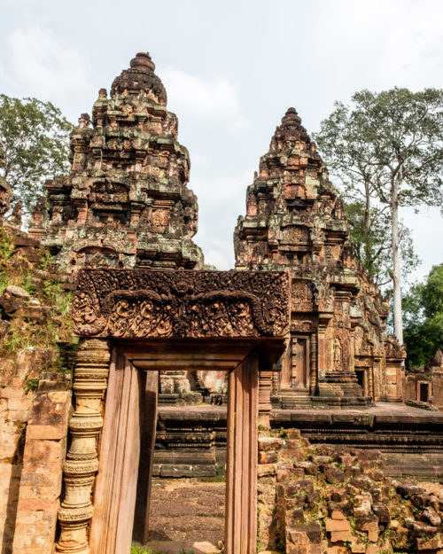 Back of the temple