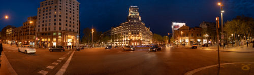 Gran Via de les Corts Panorama