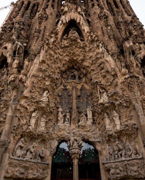 Nativity façade of Sagrada Família