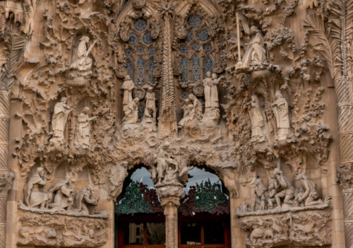 Nativity façade of Sagrada Família