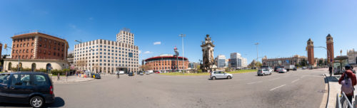 Plaça d'Espanya Panorama