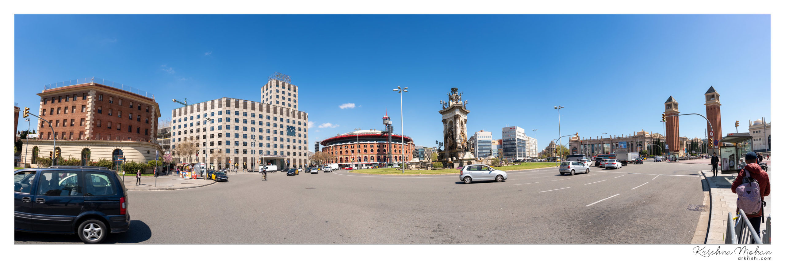 PlaÃ§a d'Espanya Panorama