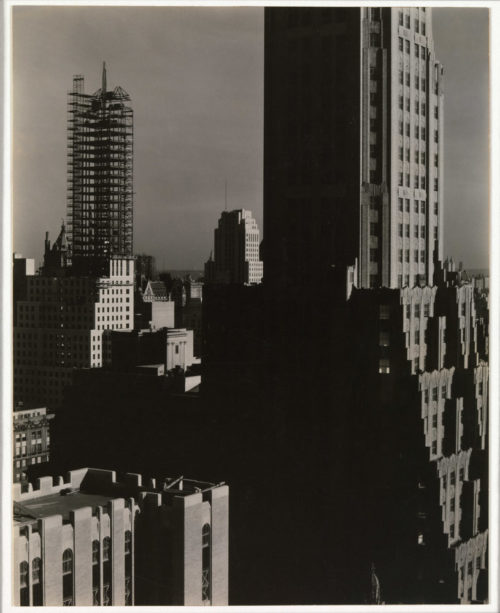 Alfred Stieglitz, From My Window at the Shelton, North, 1931