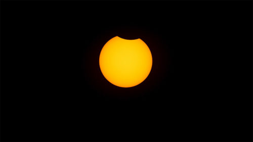 Various phases of Solar Eclipse