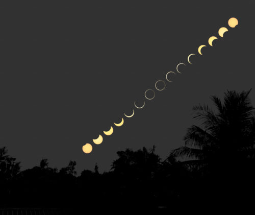 Solar Eclipse Composite