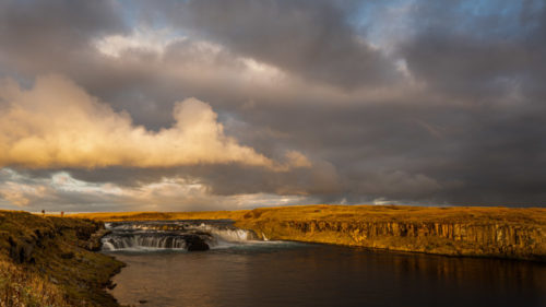 Ægissíðufoss Waterfall