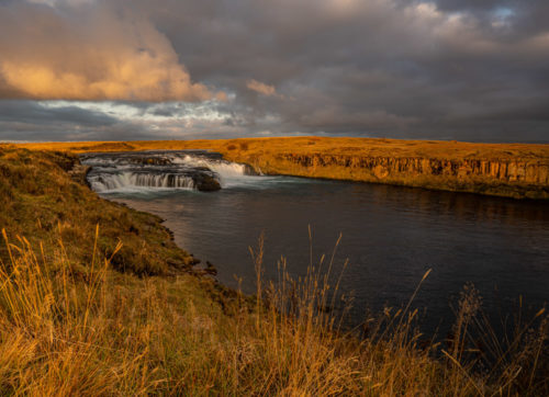 Ægissíðufoss Waterfall