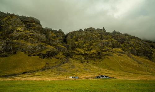 Landscape near Ásólfsskáli