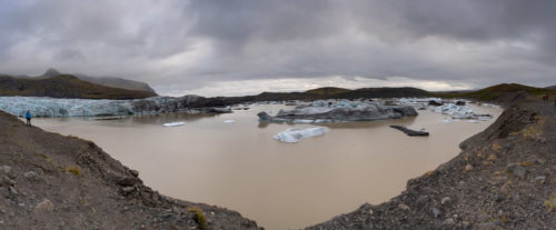 Fjallsárlón glacier lake