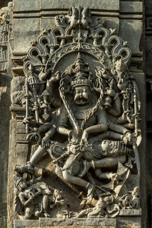 Ugra Narasimha Killing Hiranya Kashyapu