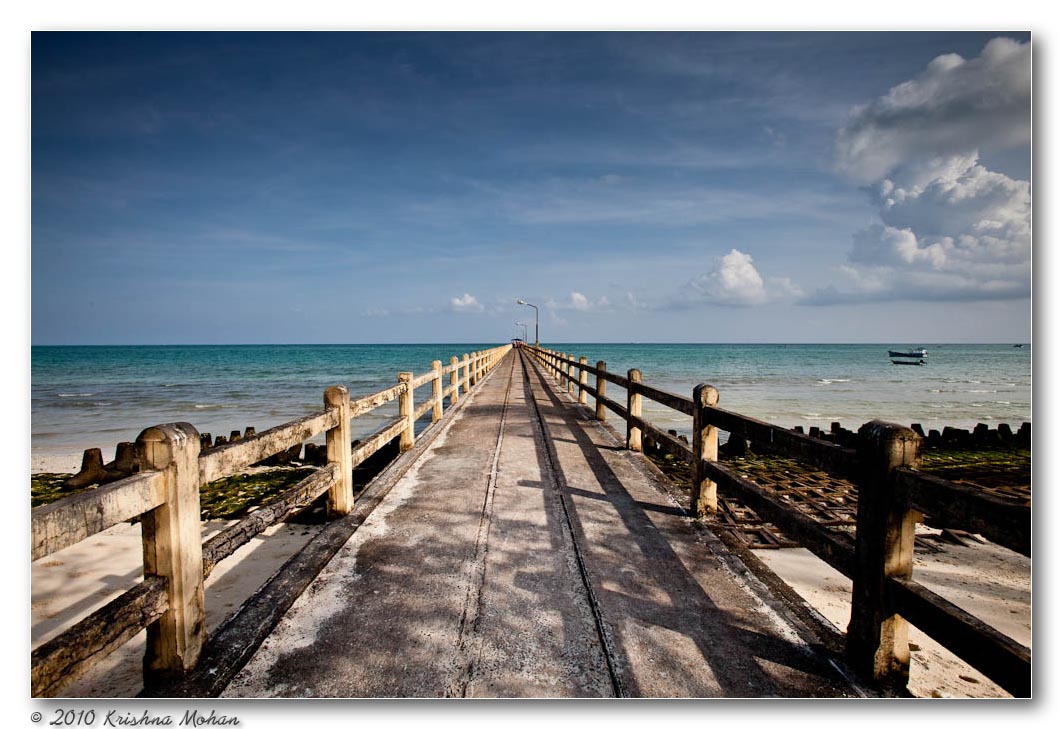 Boat Jetty at Minicoy