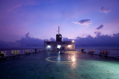 After Sunset from the Top Deck